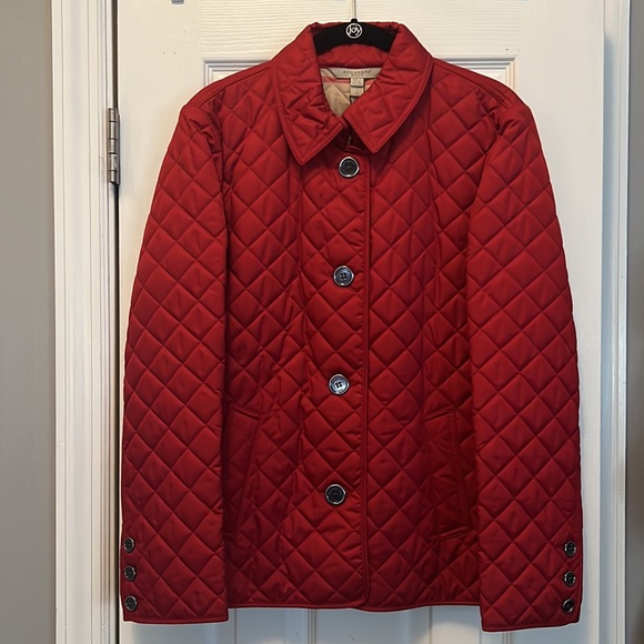 Burberry Jackets & Blazers - NWT! Burberry Copford Military Red Jacket.